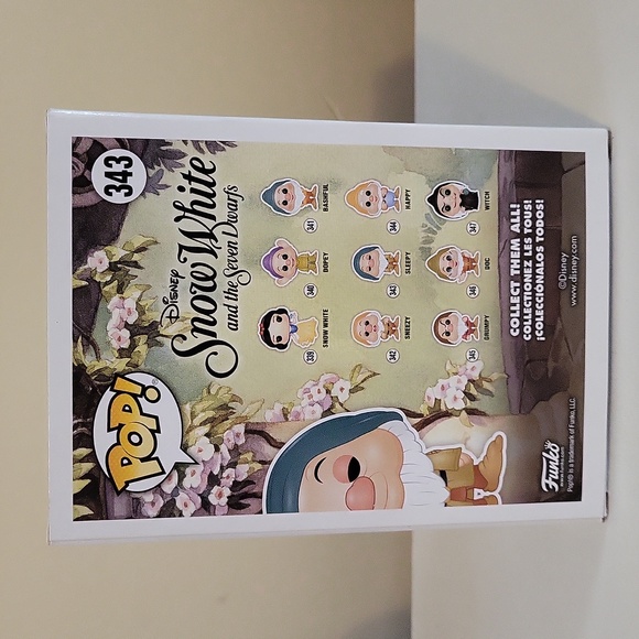 Funko pop of Sleepy from Snow White - Picture 3 of 4
